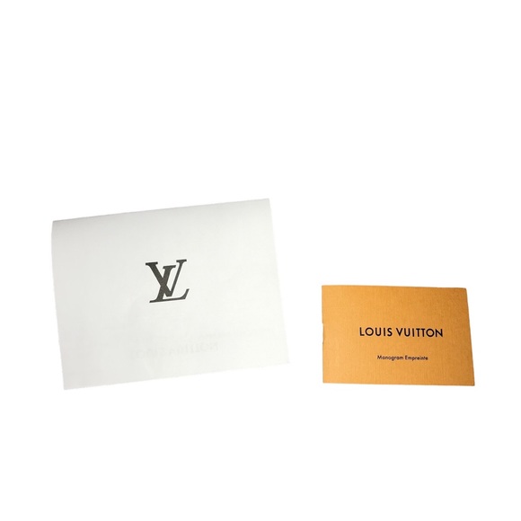 Empty Louis Vuitton Gift Box With Wallet Dust Bag